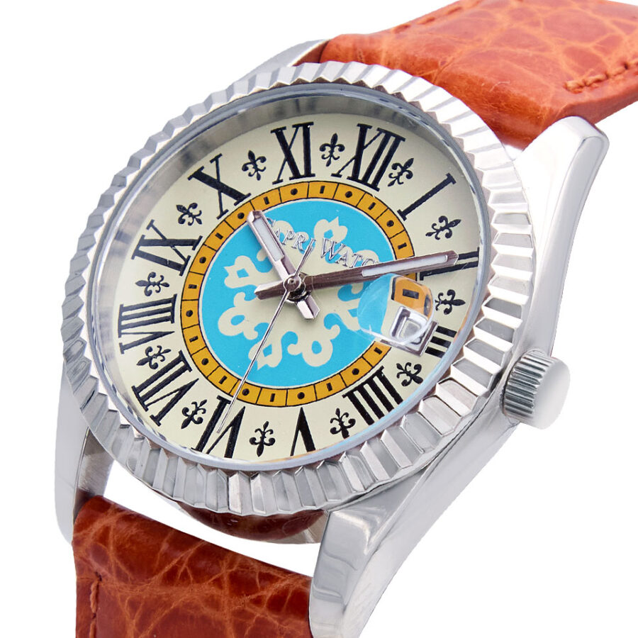 Orologio Eternity First 36mm Orange Stainless - immagine 3