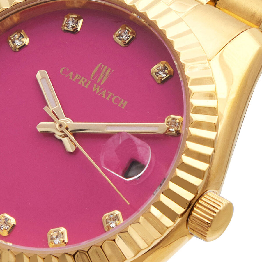 Orologio Eternity 36 Gold Fuchsia Gold - immagine 3