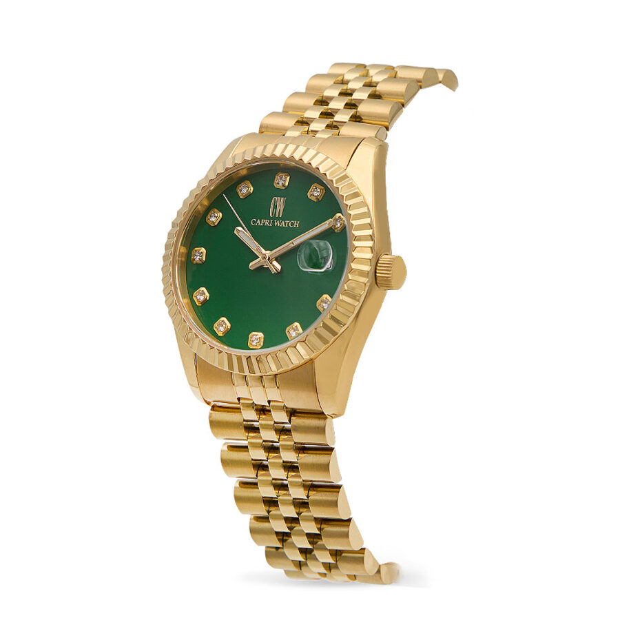 Orologio Eternity 36 Gold Green - immagine 2
