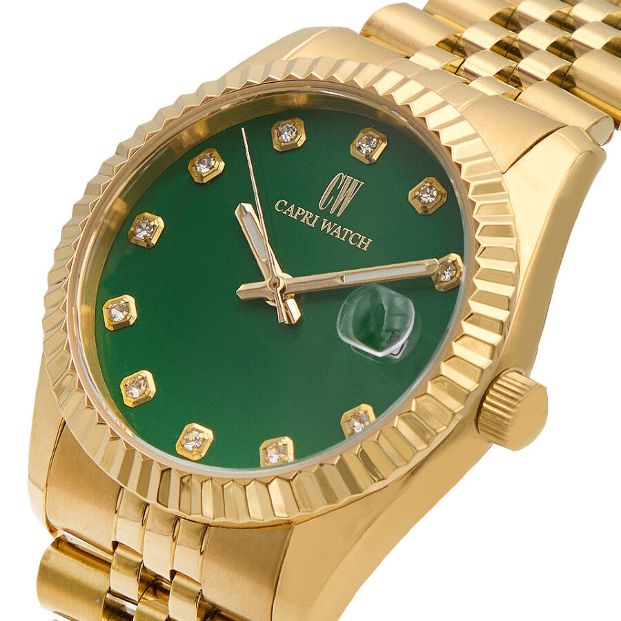 Orologio Eternity 36 Gold Green - immagine 3