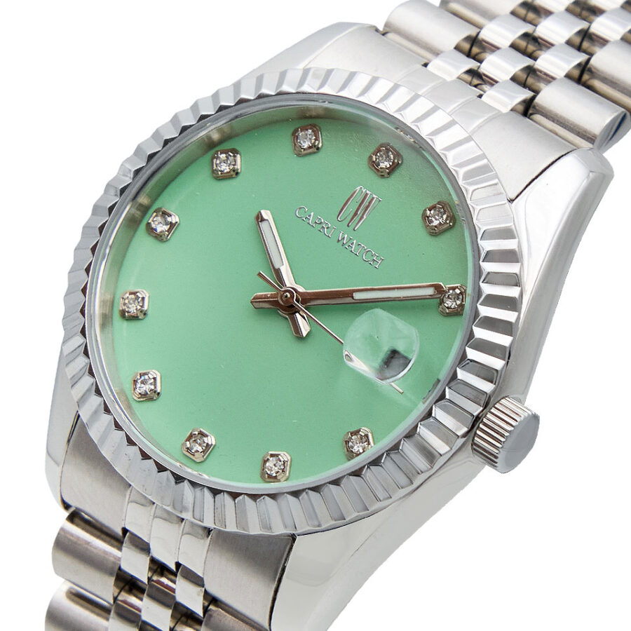 Orologio Eternity  Stainless Light Green - immagine 3