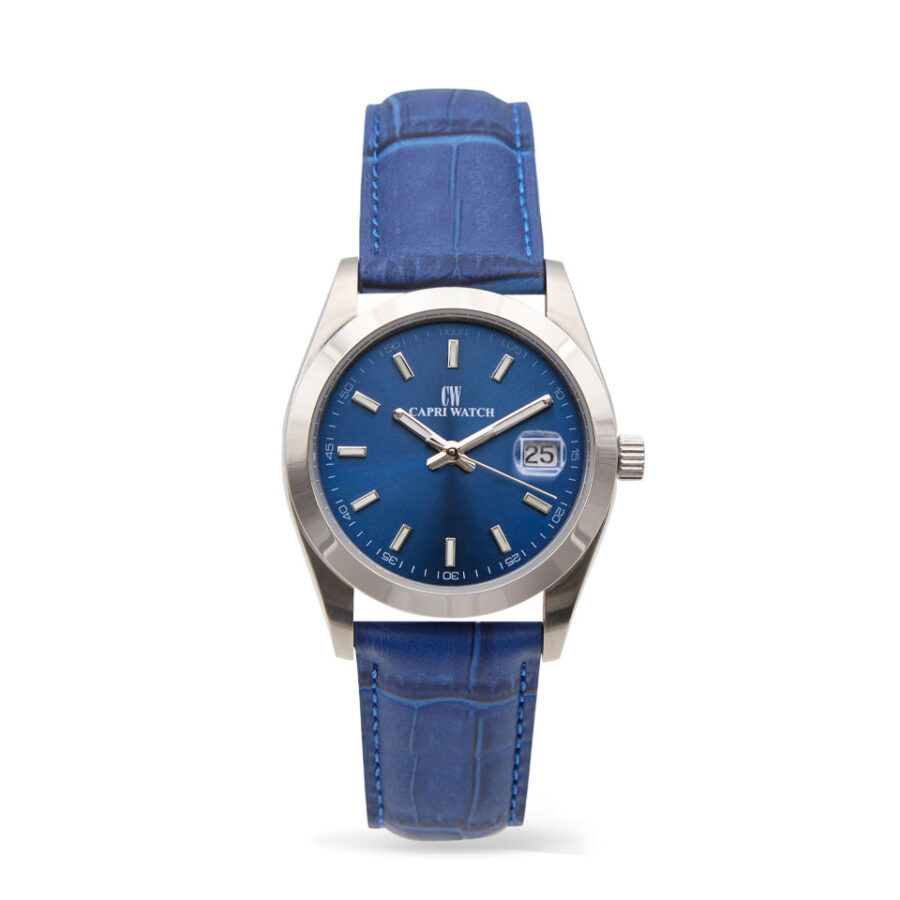 Orologio Glamour 36m Stainless Blue Royal