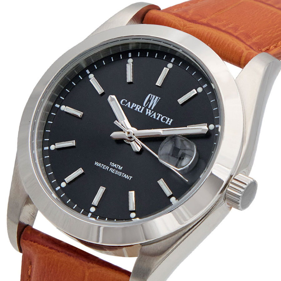 Orologio Glamour 36m Stainless Orange - immagine 3