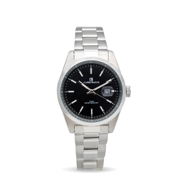 Orologio Glamour  Black Stainless