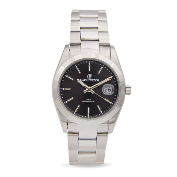 Orologio Glamour Black Stainless