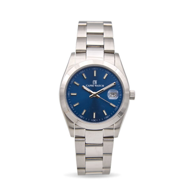 Orologio Glamour Blue Stainless