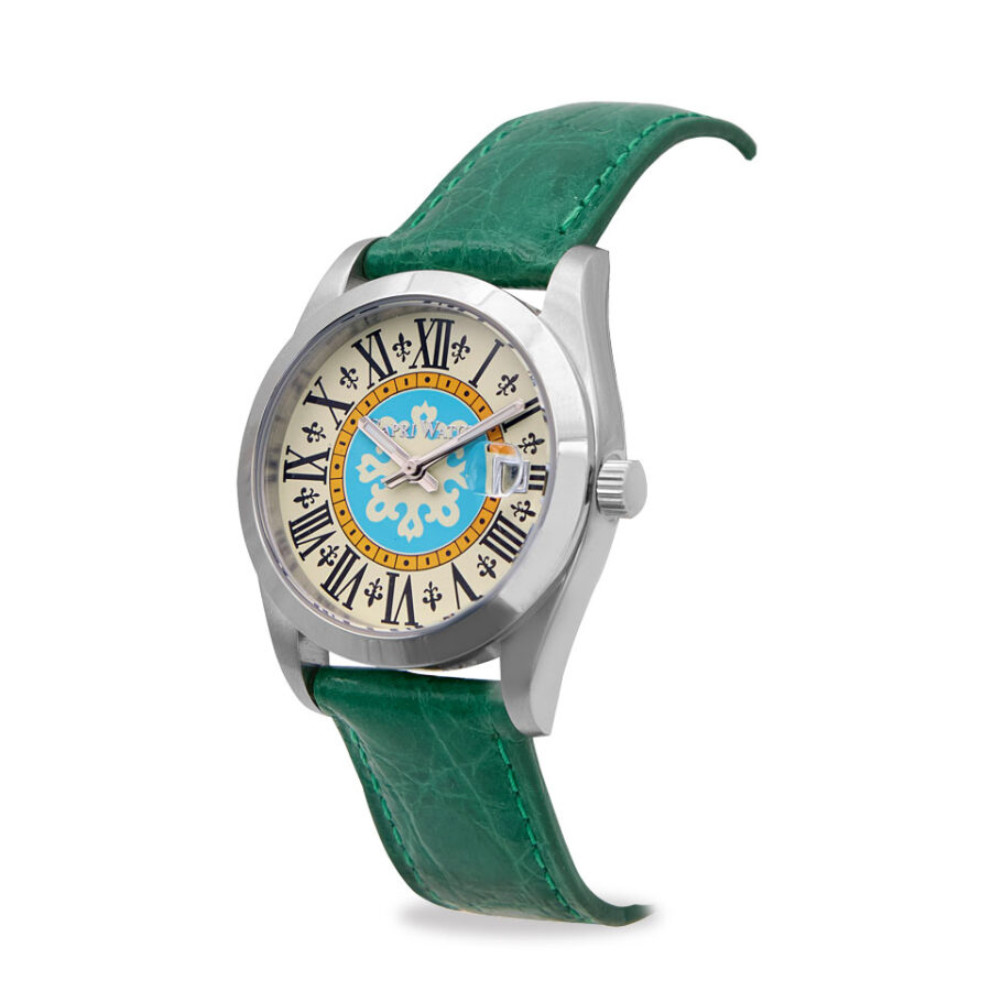 Orologio Glamour First 36mm Green Stainless - immagine 2