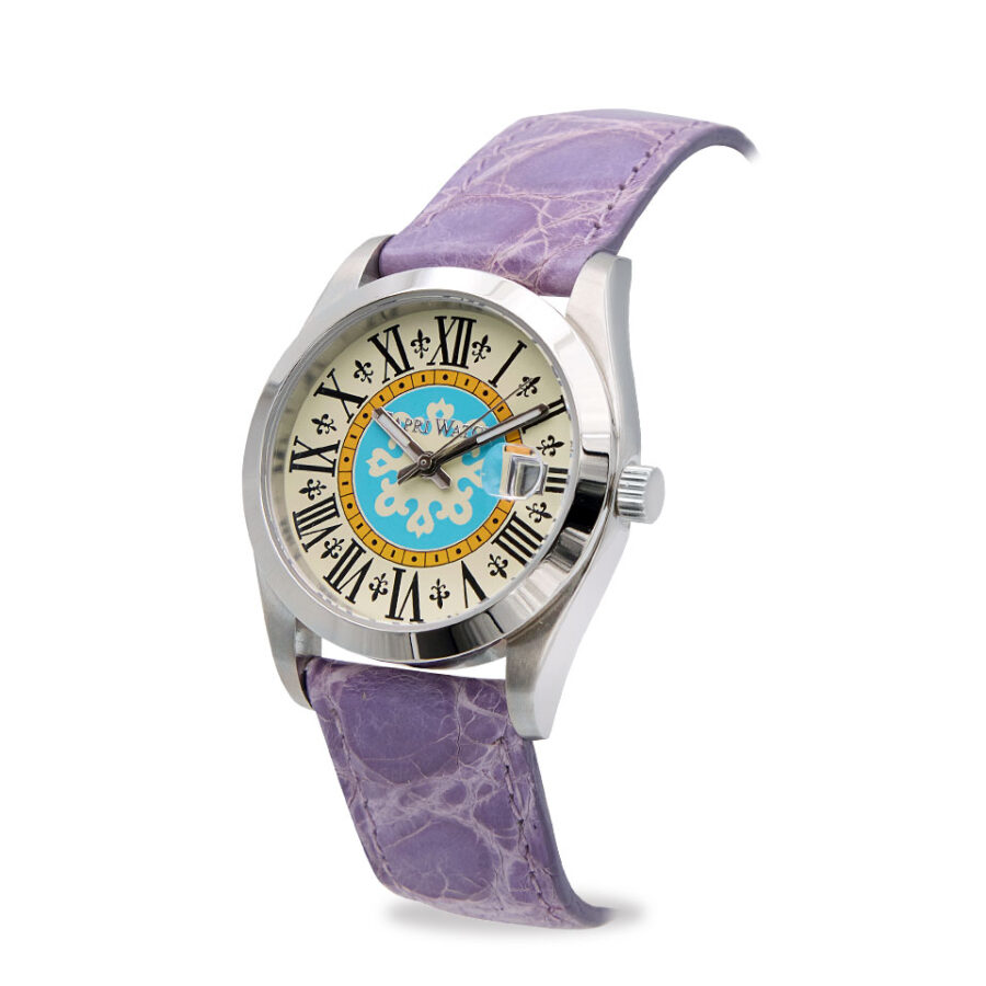 Orologio Glamour First 36mm Purple Stainless - immagine 2
