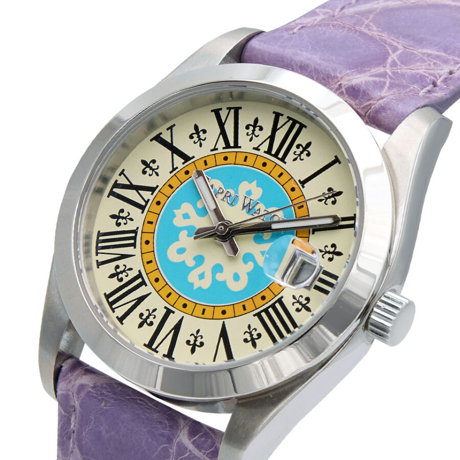 Orologio Glamour First 36mm Purple Stainless - immagine 3
