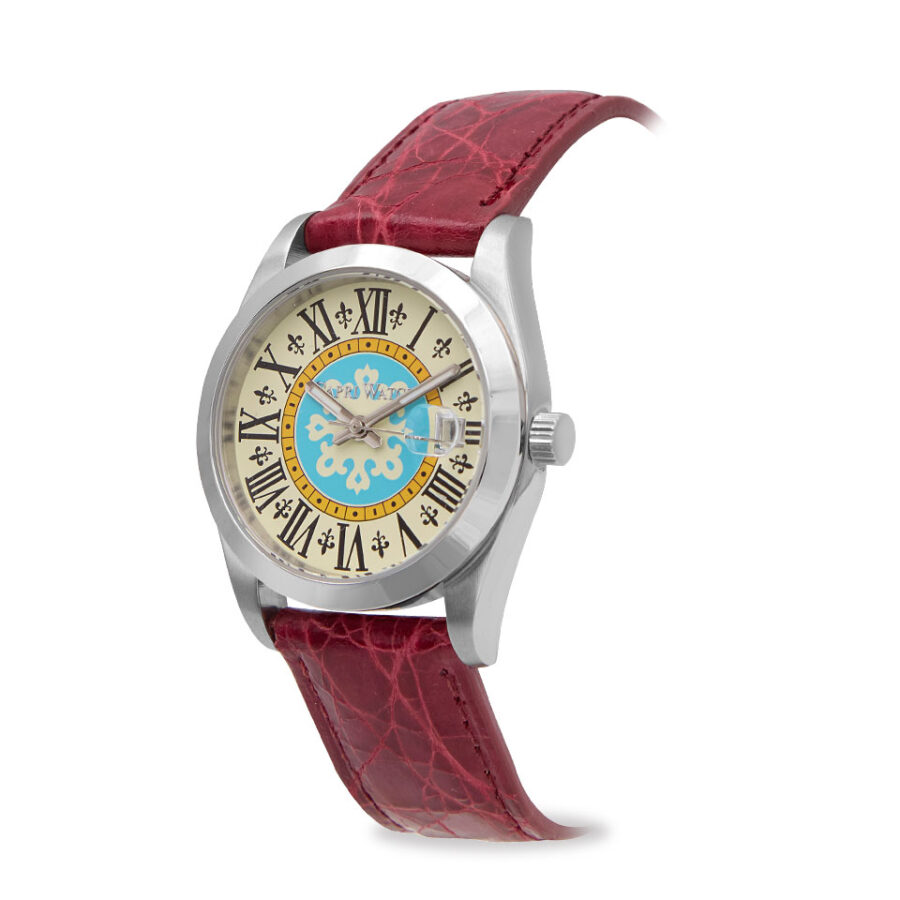 Orologio Glamour First 36mm Red Stainless - immagine 2