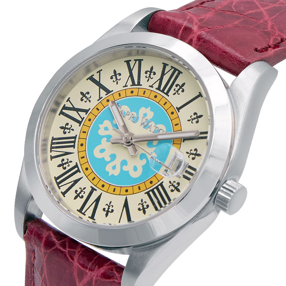 Orologio Glamour First 36 Red Crocodile - immagine 3