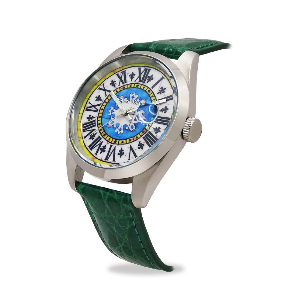 Orologio Glamour First 39 Crocodile Green - immagine 2