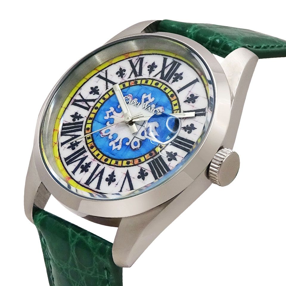 Orologio Glamour First 39 Crocodile Green - immagine 3