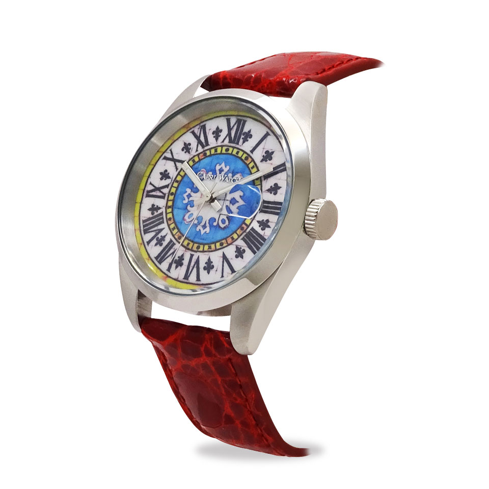 Orologio Glamour First 39 Crocodile Red - immagine 2