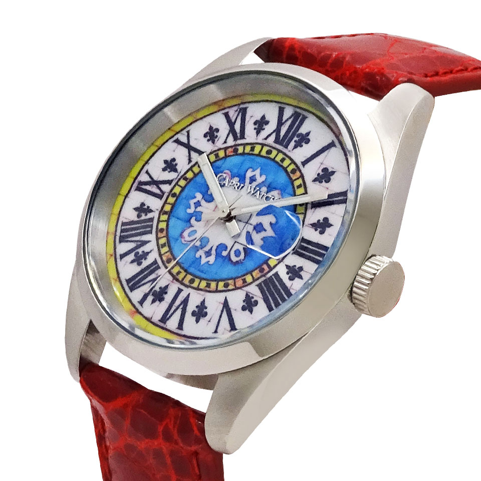 Orologio Glamour First 39 Crocodile Red - immagine 3
