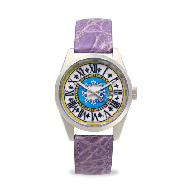 Orologio Glamour First 40 Crocodile Purple