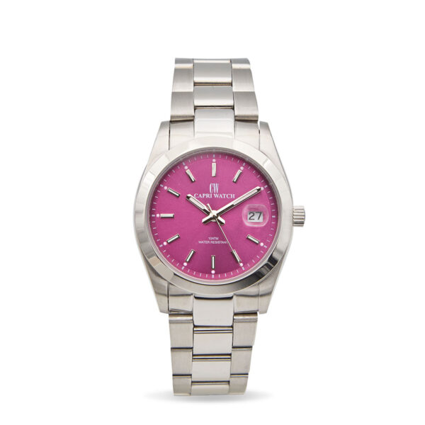 Orologio Glamour Purple Stainless