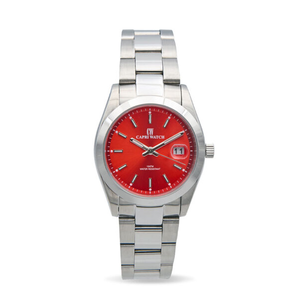 Orologio Glamour  Red Stainless
