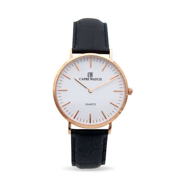 Orologio Minimal Rosè White Black