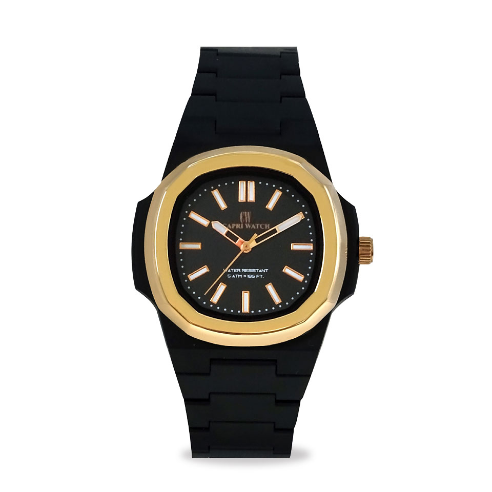 Orologio Rainbow 38 Black Rose Bezel