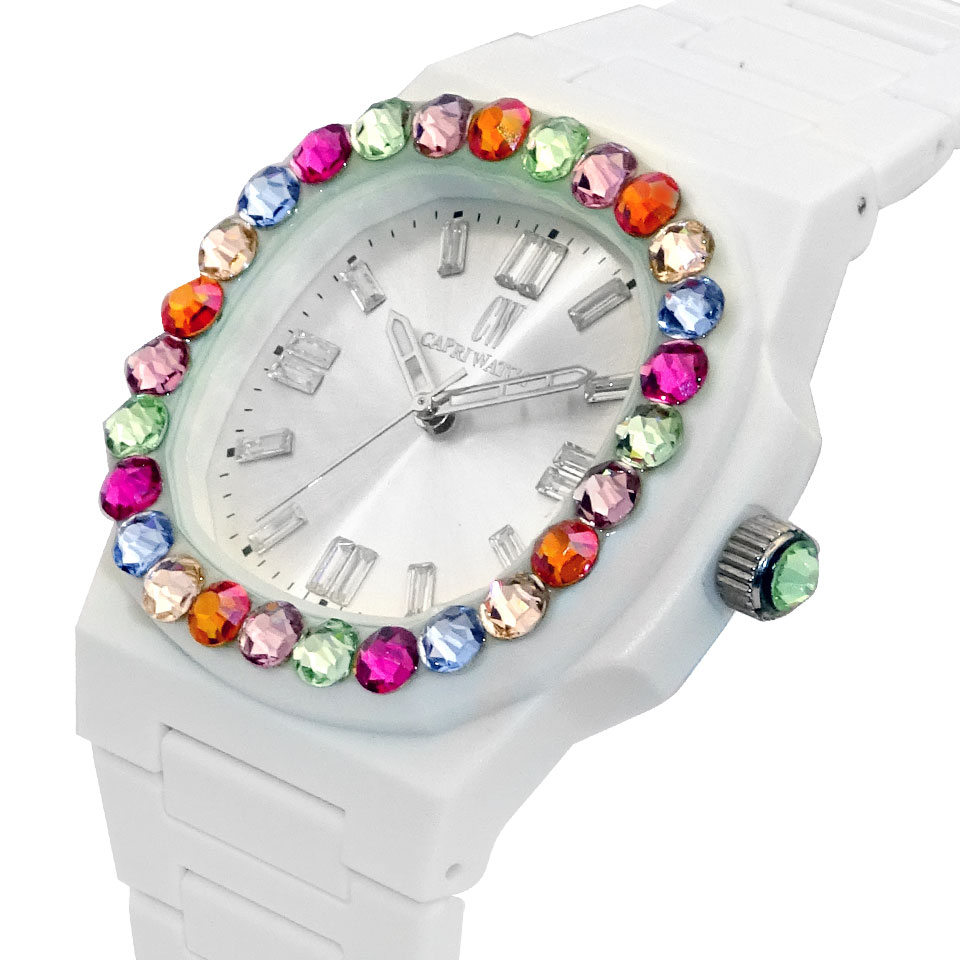 Orologio Rainbow 38 White Bezel Multijoy - immagine 3