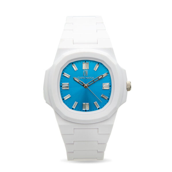 Orologio Rainbow Crystal 38 White Blue