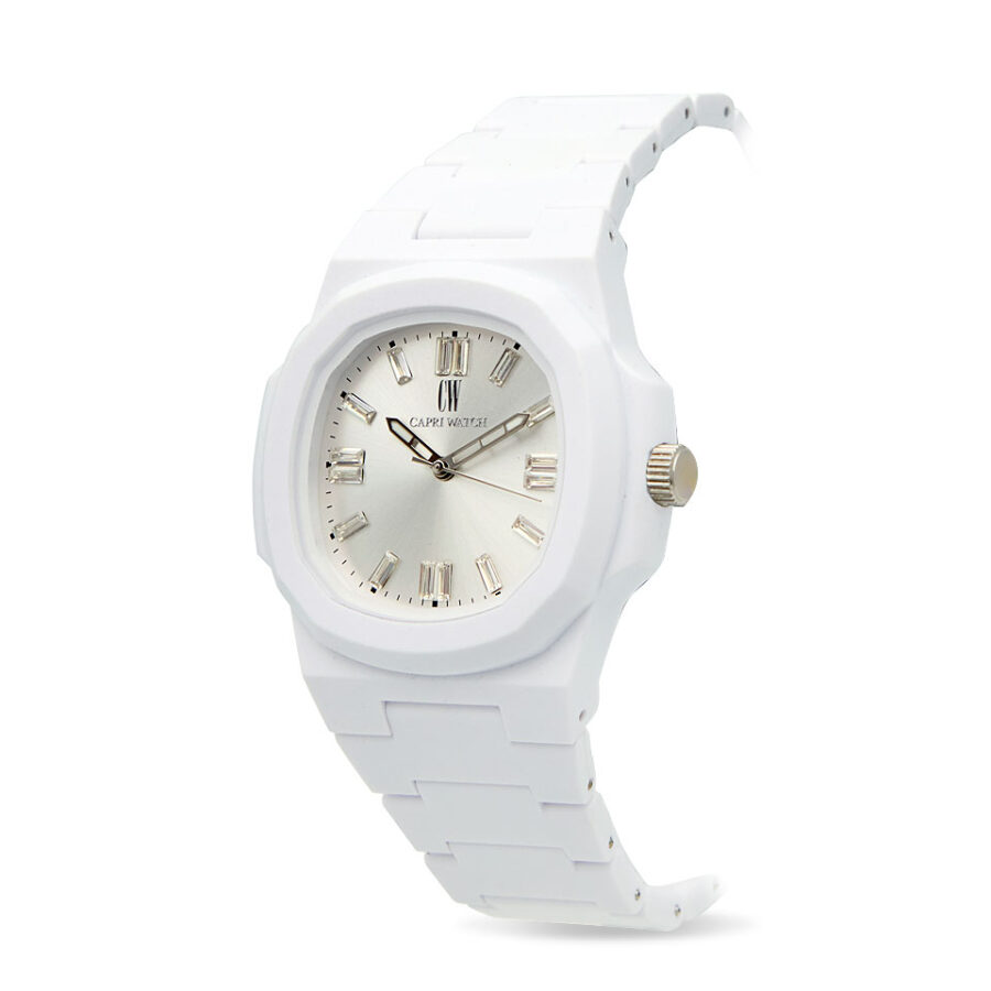 Orologio Rainbow Crystal 38 White Silver - immagine 2
