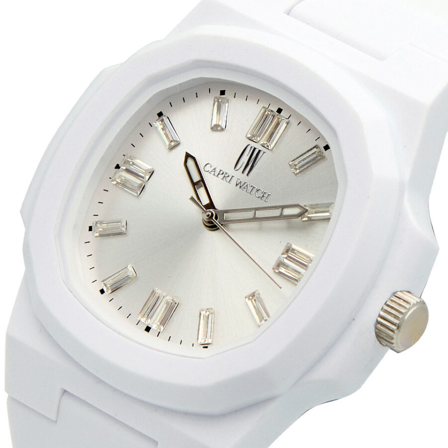 Orologio Rainbow Crystal 38 White Silver - immagine 3