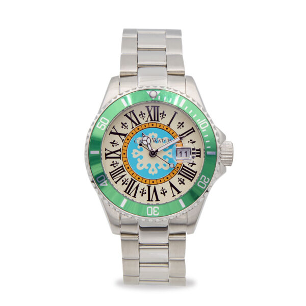 Orologio Sub Capri First 40 Stainless Green