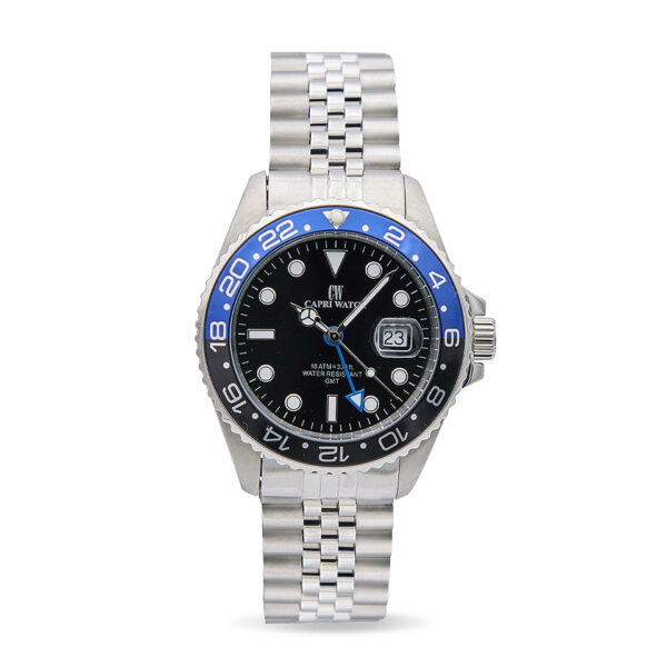 Orologio Sub Capri GMT Stainless Black Blue