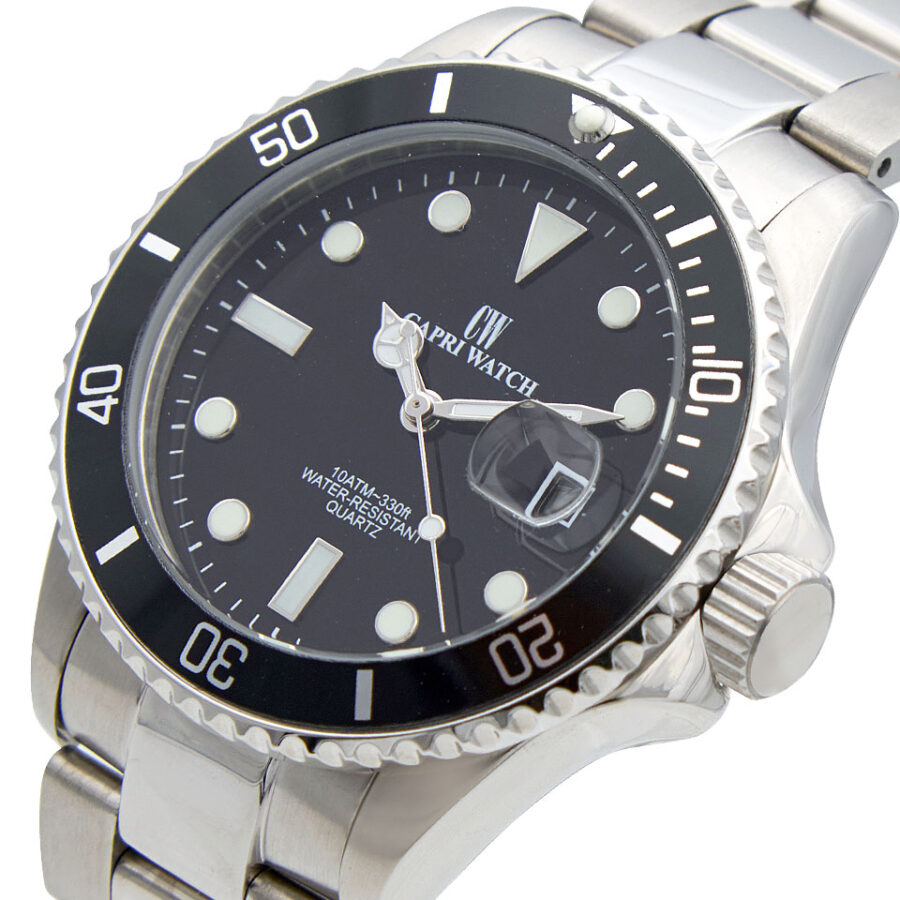Orologio Sub Capri  Stainless Black - immagine 3