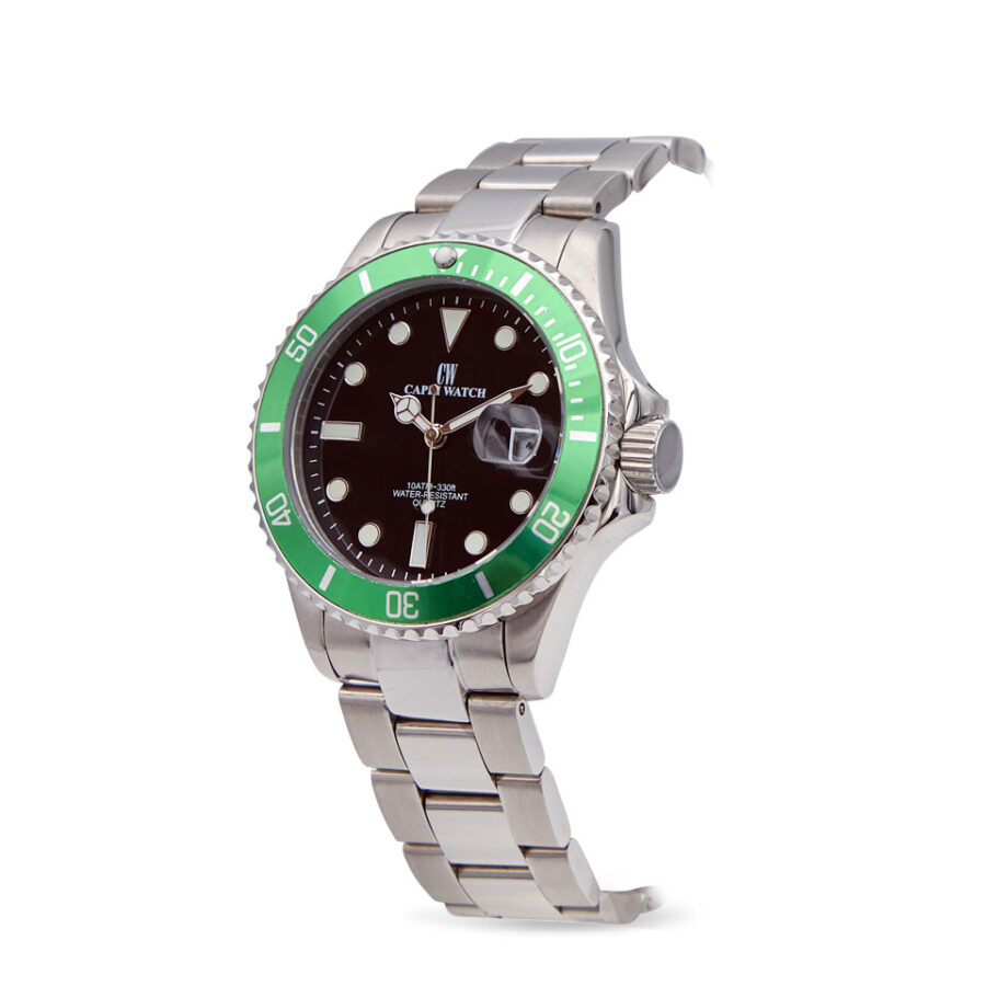 Orologio Sub Capri  Stainless Black-Green - immagine 2