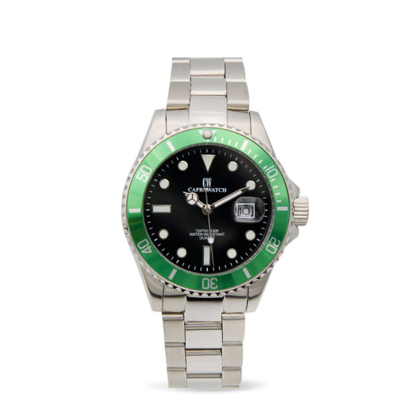 Orologio Sub Capri  Stainless Black-Green
