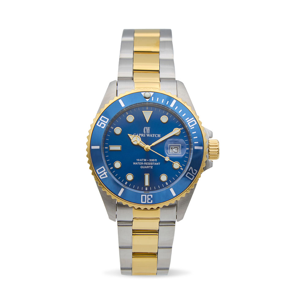 Orologio Sub Capri Stainless-Gold Blue