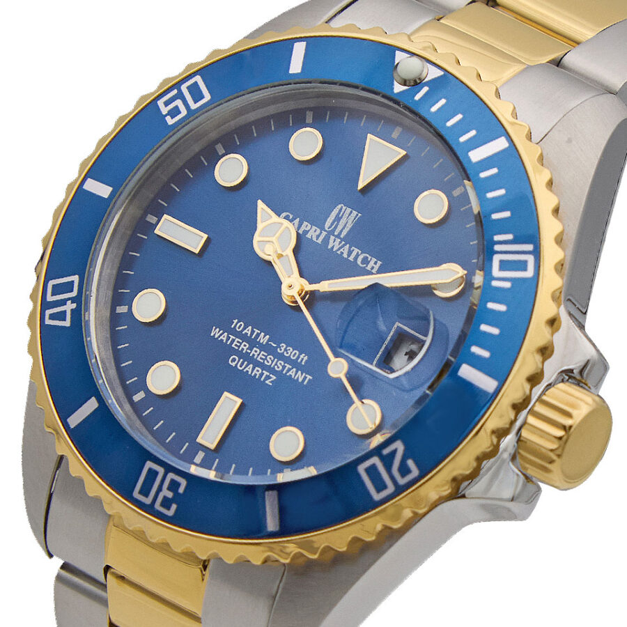 Orologio Sub Capri Stainless-Gold Blue - immagine 3