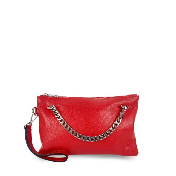Pochette Rossa con catena