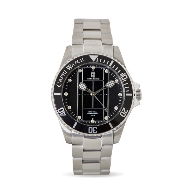 Tennis Stainless Steel Black