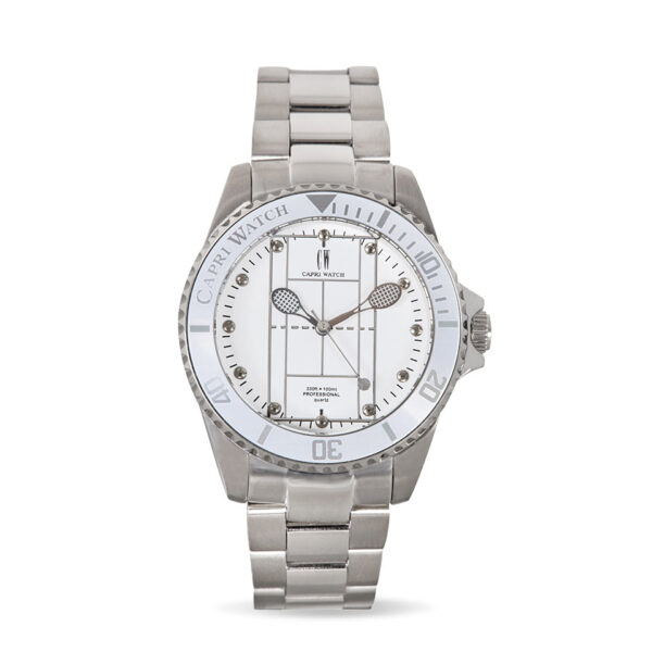 Tennis Stainless Steel Bianco