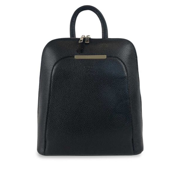 Zaino in pelle Nero